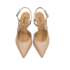 Slingback in pelle "Nude" - immagine 3