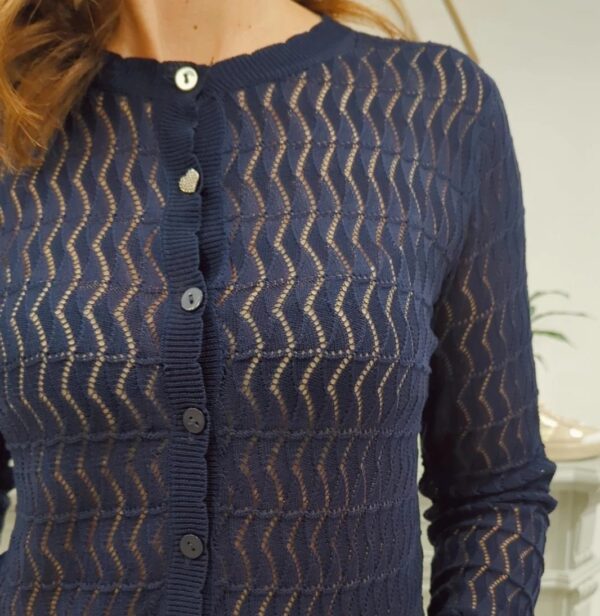 Cardigan Blu - immagine 2