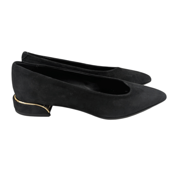 Ballerina in camoscio nero - immagine 2
