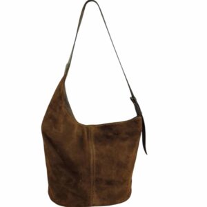 Borsa in camoscio "Testa di Moro"
