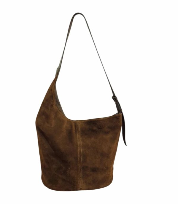 Borsa in camoscio "Testa di Moro"