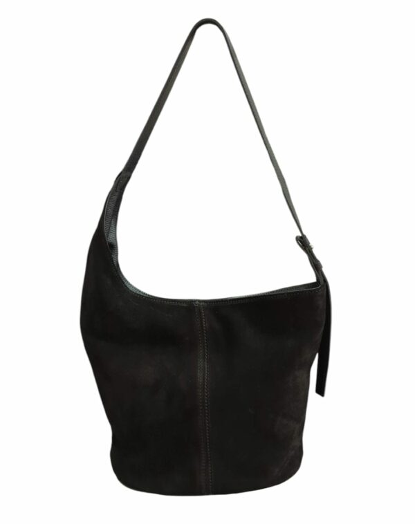 Borsa in camoscio "Nera"