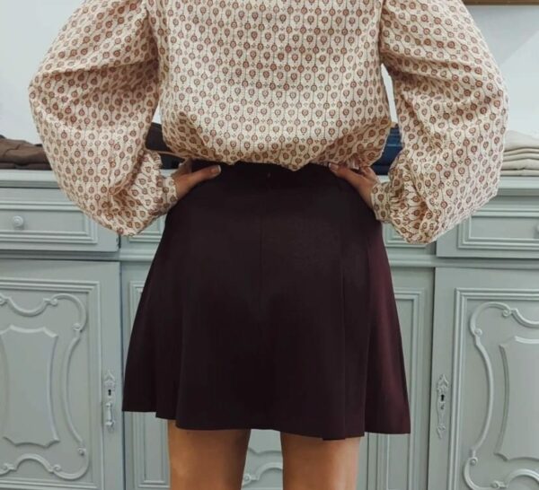 Gonna "Burgundy" - immagine 2