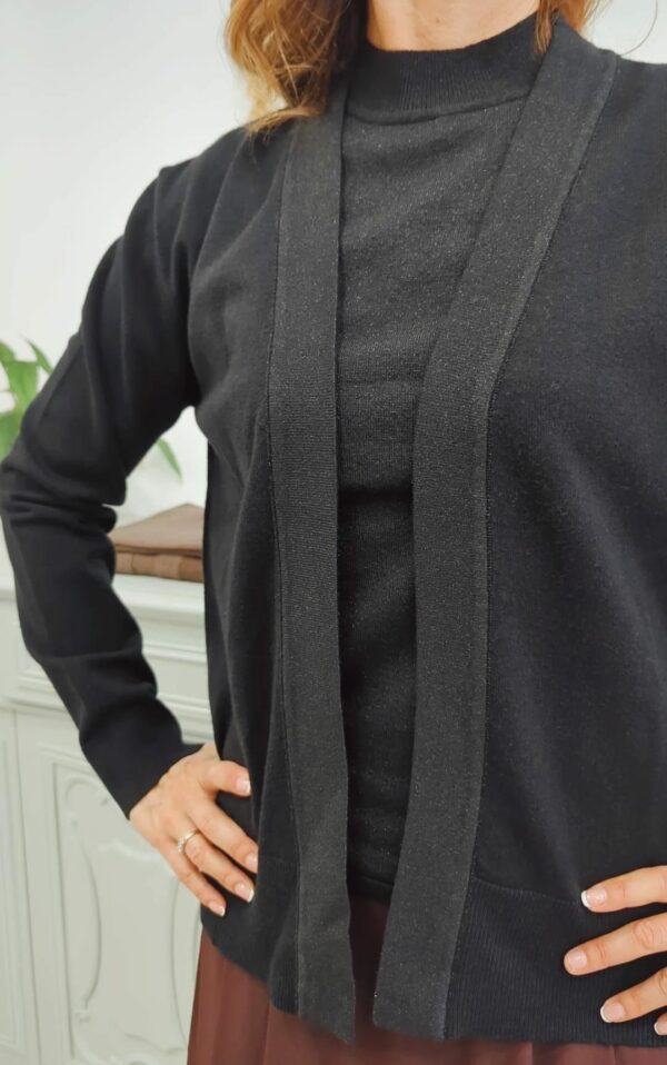Cardigan "Black" - immagine 2
