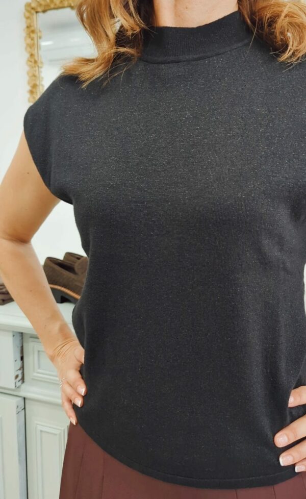 Maglia "Lurex black" - immagine 2