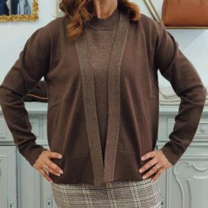 Cardigan "Brown"