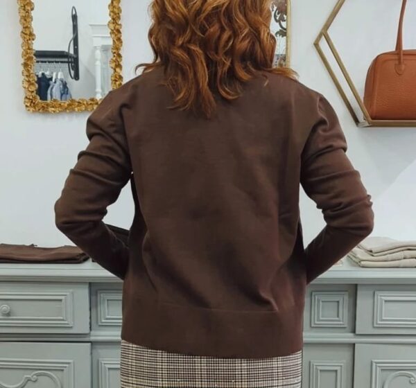 Cardigan "Brown" - immagine 2