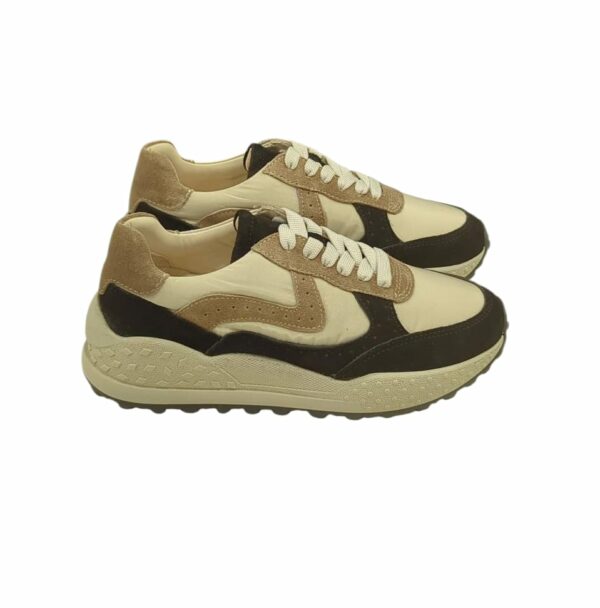 Sneakers nera/beige - immagine 3