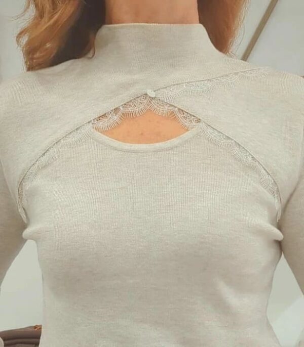 Dolcevita "Beige" - immagine 3