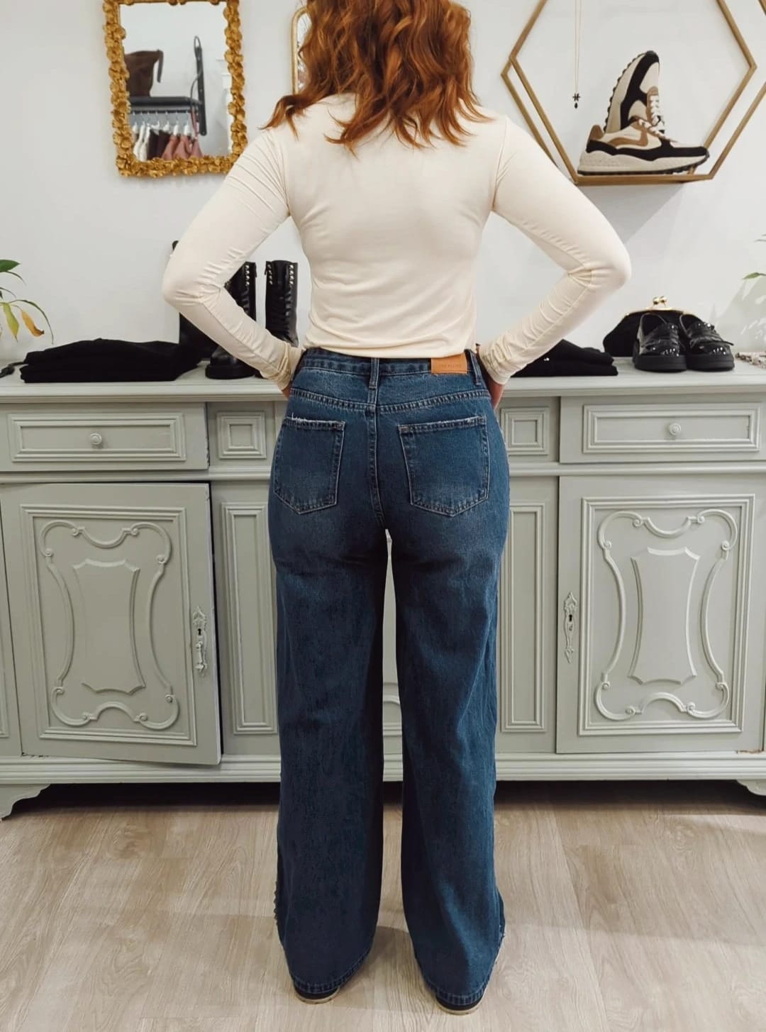 Jeans "Borchia" - immagine 4