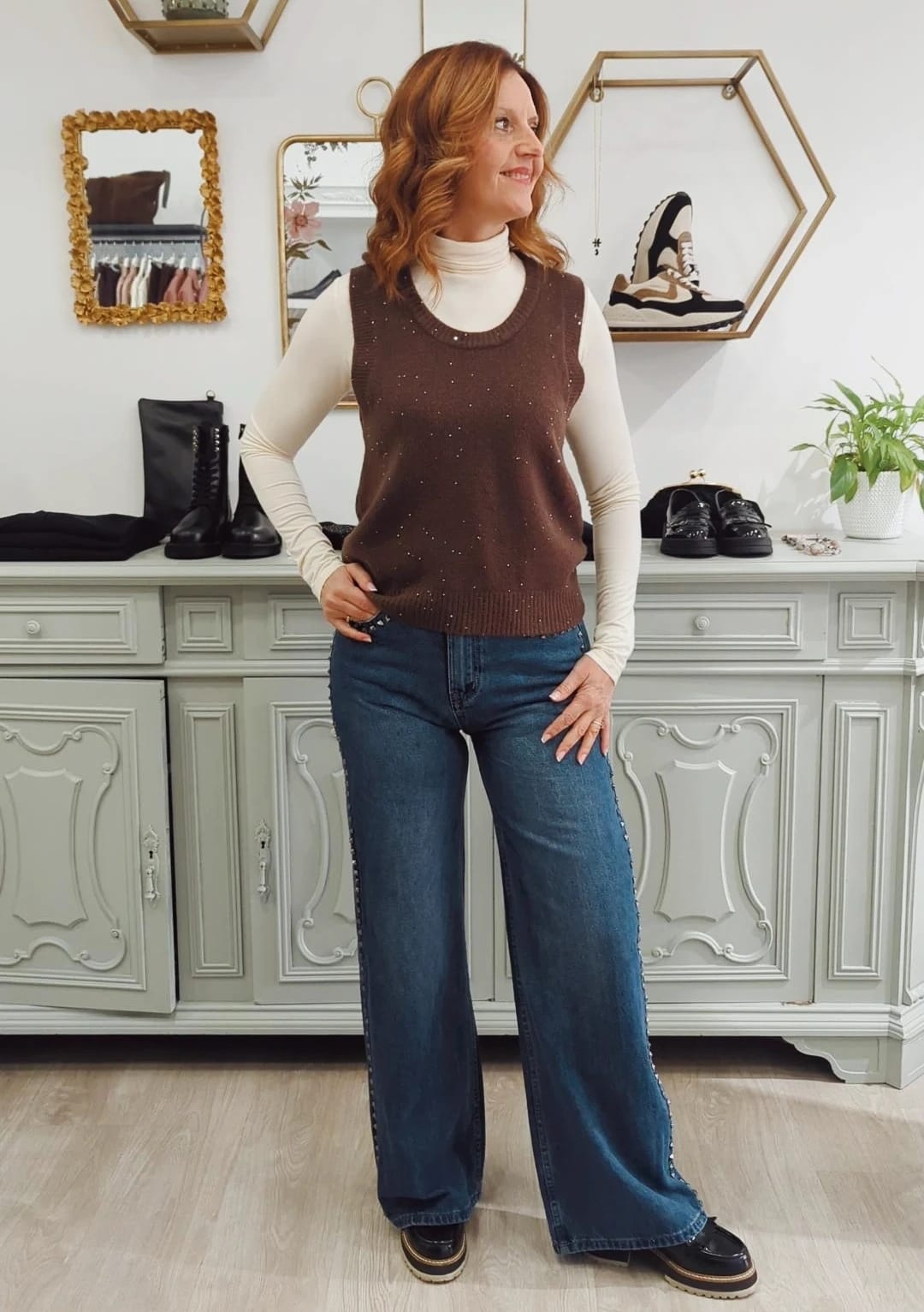 Jeans "Borchia" - immagine 3