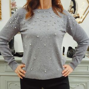 Maglia "Strass melange"