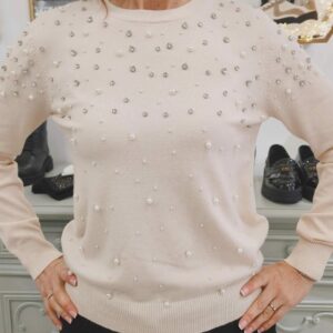 Maglia "Strass pesca"